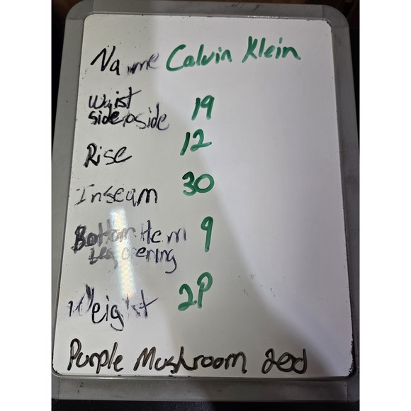 Calvin Klein Pants Mens‎ 38x30 Gray Chino Flat Front Straight Leg Cotton Casual - Picture 5 of 5